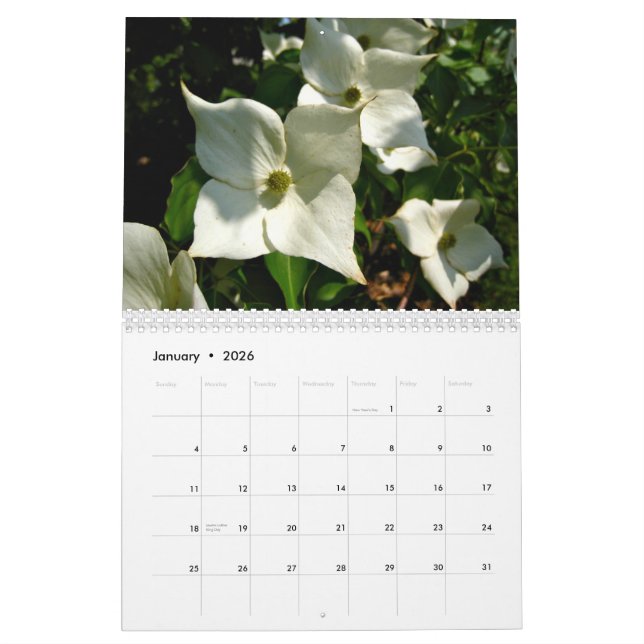 2014 Blumen Kalender (Jan 2026)