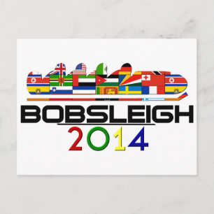 2014: Bobsled Postkarte