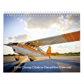 2014 Champion Citabria Decathlon-Kalender Kalender