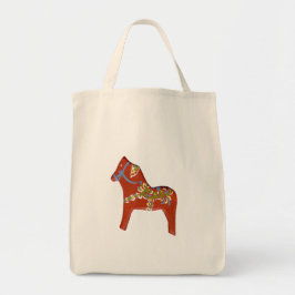 2014 Dala Horse Grocery Bag Tragetasche