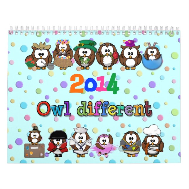 2014 Eule anders Kalender (Titelbild)