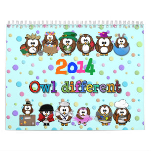 2014 Eule anders Kalender