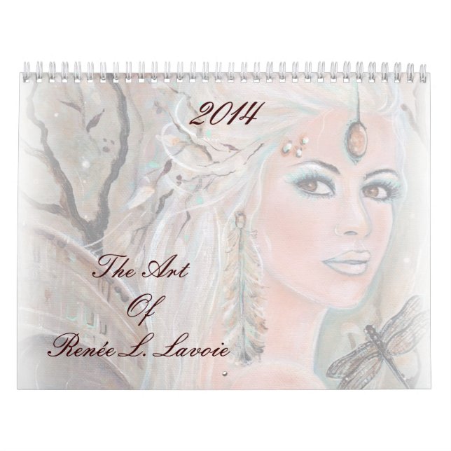 2014 Fantasy Art Kalender von Renee L. Lavoie (Titelbild)