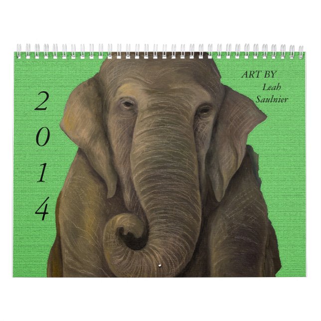 2014 Kalender-Kunst durch Leah Saulnier Kalender (Titelbild)