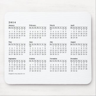 2014 Kalender Mausunterlage Mousepad