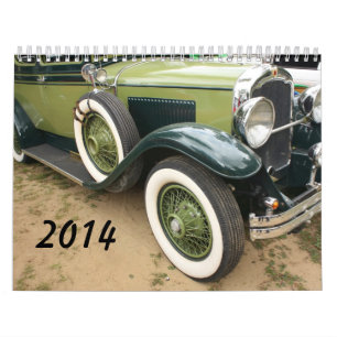 2014 Kalender mit alten Autos