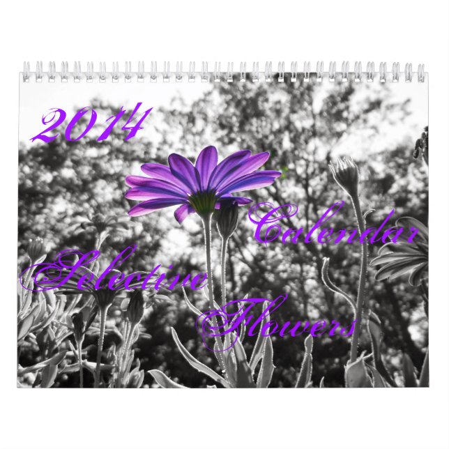 2014 Kalender-selektive Blumen Kalender (Titelbild)