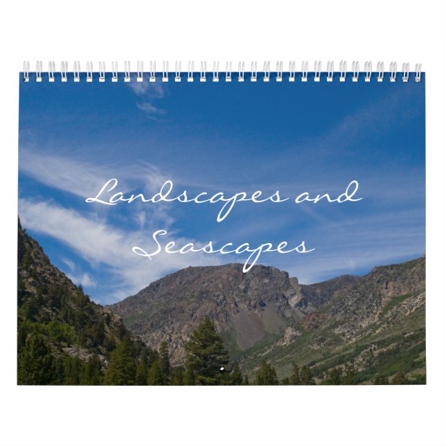 2014 Landschaften und Meeresgebiete Kalender (Titelbild)
