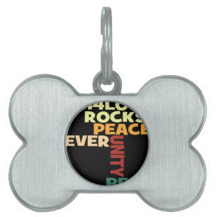 2014 Love Rocks Peace Kunstausdruck Tiermarke