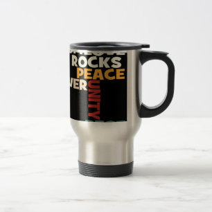 2014 Love Rocks Peace Kunstprint Reisebecher