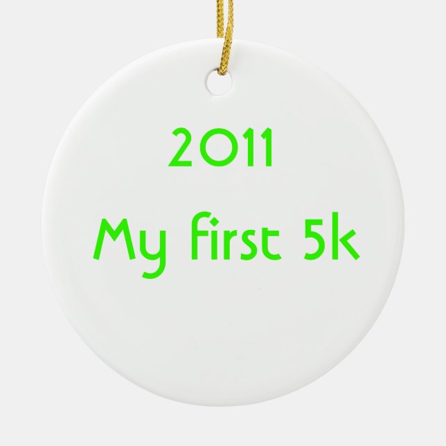 2014 mein erstes 5k keramik ornament (Vorne)