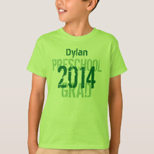 2014 oder jedes Jahr Vorschule New Grad Custom v12 T-Shirt