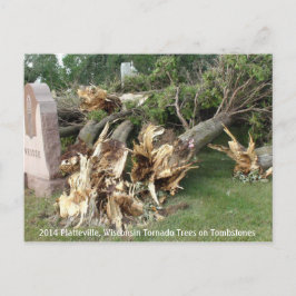 2014 Platteville, Tornadoes Memorabilia Postcard Postkarte
