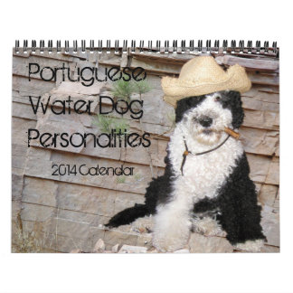 2014 portugiesische Wasser-Hundepersönlichkeiten Kalender
