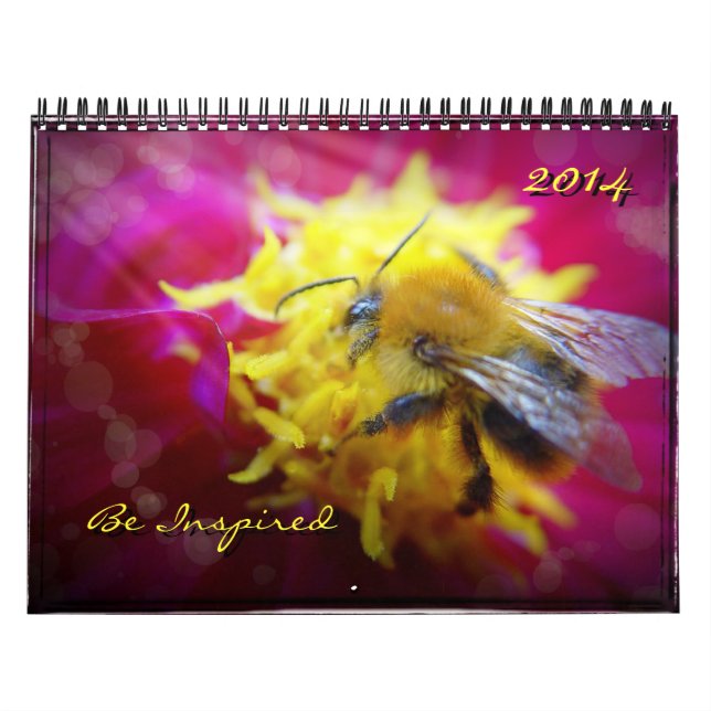 2014 - Schöne Biene, Inspiriert Kalender (Titelbild)