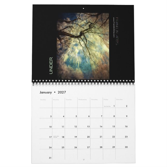 2014 Surreal u. abstrakter Landschaftskalender Kalender (Jan 2027)
