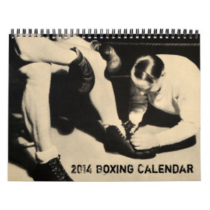 2014 Vintage-Boxsport-Kenderkalender Kalender
