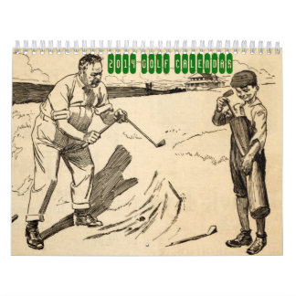 2014 Vintager Golf-Kalender Kalender
