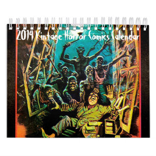 2014 Vintager Horror-Comic-Kalender Kalender