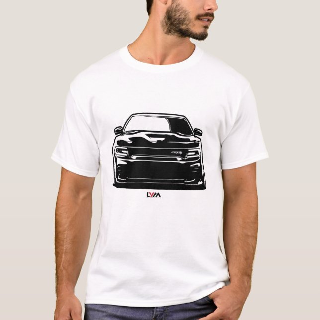 2015-2023 Dodge Charger SRT T-Shirt (Vorderseite)