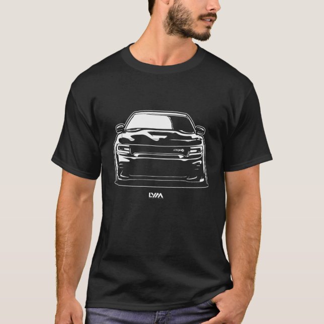 2015-2023 Dodge Charger SRT T-Shirt (Vorderseite)