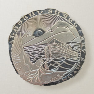 2015 Armenien 500 Dram 1oz Silver Noah's Ark Coin Rundes Kissen