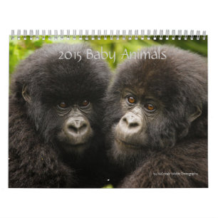 2015 Baby Animals by McDonald Wildlife Fotografy Kalender