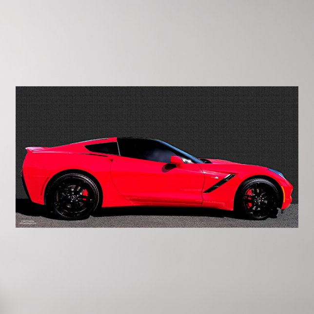 2015 CORVETTE POSTER (Vorne)