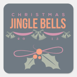 2015 Jingle Bells Christmas Stickers