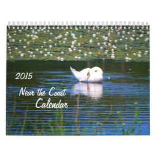 2015 Kalender Nahe der Küste