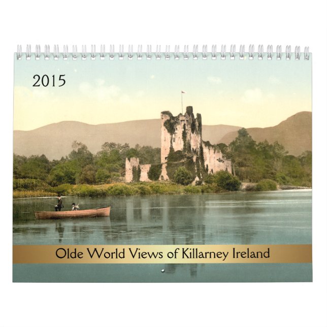 2015 Olde World Views of Killarney Irland Kalender (Titelbild)