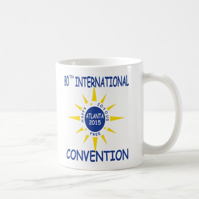 2015 OM-INTERNATIONALE VERSAMMLUNGS-KAFFEE-TASSE TASSE (Rechts)