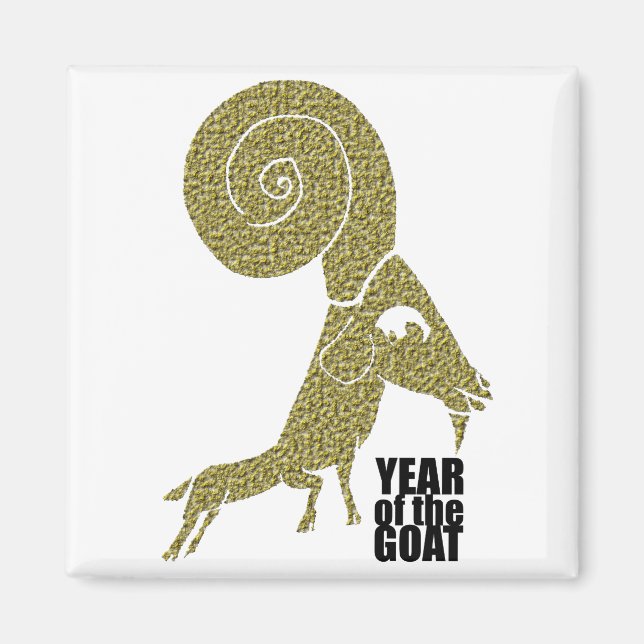 2015 Ram Sheep Goat Year - Magnet (Vorne)