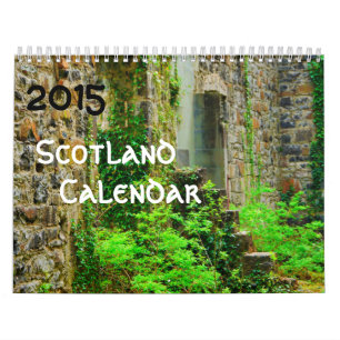 2015 Schottland-Kalender Kalender