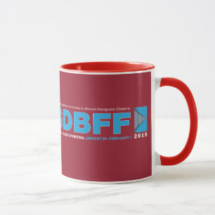 2015 Schwarzer Filmfestival San Diego 11oz Ringer  Tasse