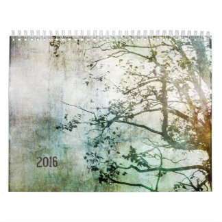 2016 abstrakter Natur-Kalender Kalender