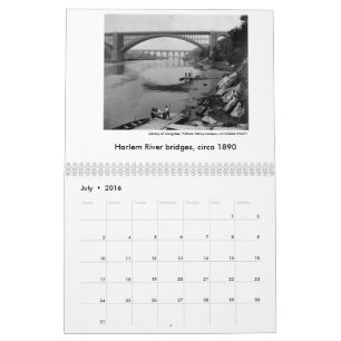 2016 alte Bilder von New- Yorkkalender Kalender