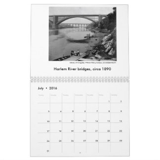 2016 alte Bilder von New- Yorkkalender Kalender
