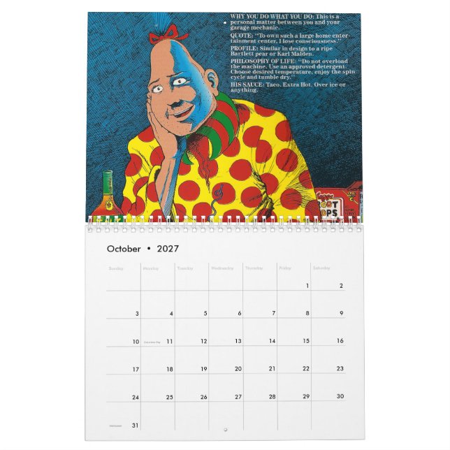 2016 FLINKER KALENDER (Okt 2027)