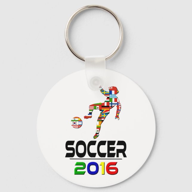 2016: Fußball Schlüsselanhänger (Vorderseite)
