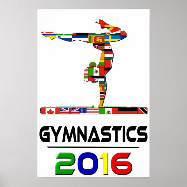 2016: Gymnastik Poster (Vorne)