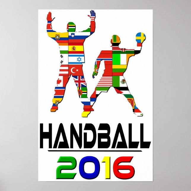2016: Handball Poster (Vorne)