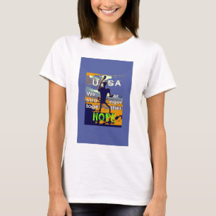 2016 hofft Hillary Clinton bei der US-Wahl auf Str T-Shirt