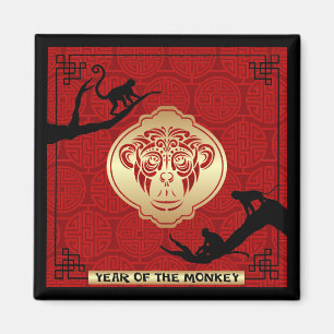 2016-jährig vom Affe-Quadrat-Magneten Magnet