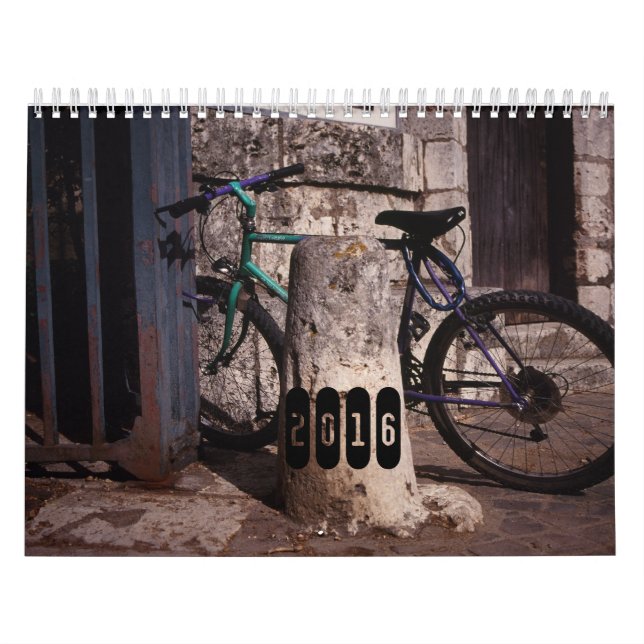 2016 Kalender - Fahrräder (Titelbild)
