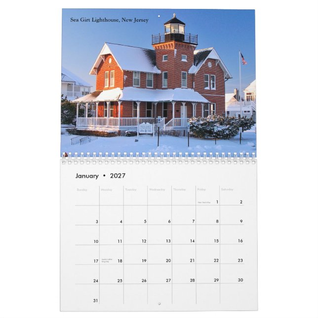 2016 LighthouseGuy.com Kalender (Jan 2027)