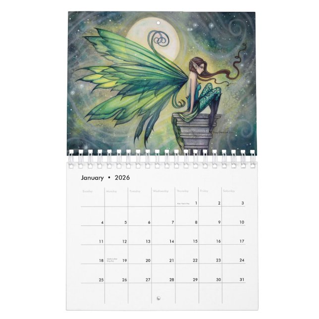 2016 Märchenkalender von Molly Harrison Fantasy Ar Kalender (Jan 2026)