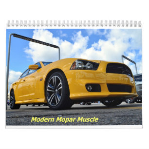 2016 moderner Mopar Muskel-Kalender Kalender