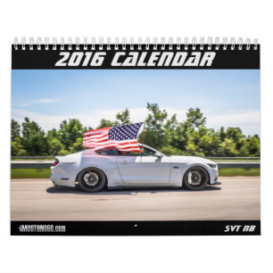2016 Mustang-Kalender - mustang6.com Kalender
