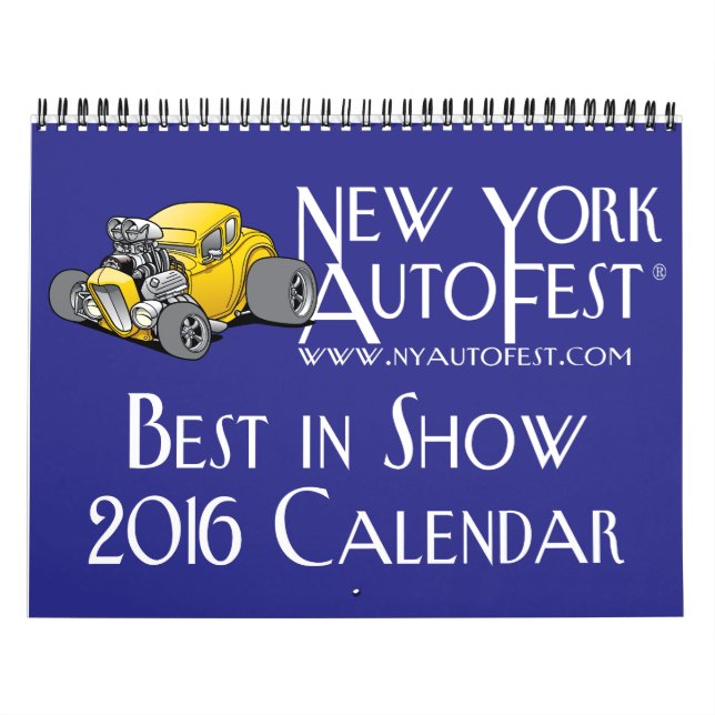2016 New York AutoFest-Kalender Kalender (Titelbild)